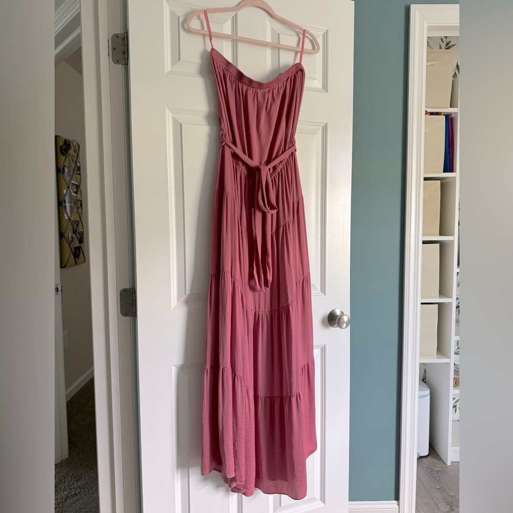 Naked Zebra Strapless Dress